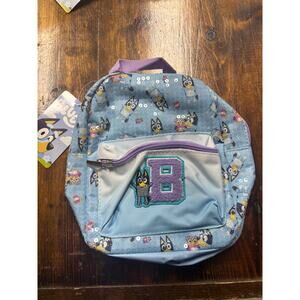 Small Blue‎ Sequin Bluey Backpack